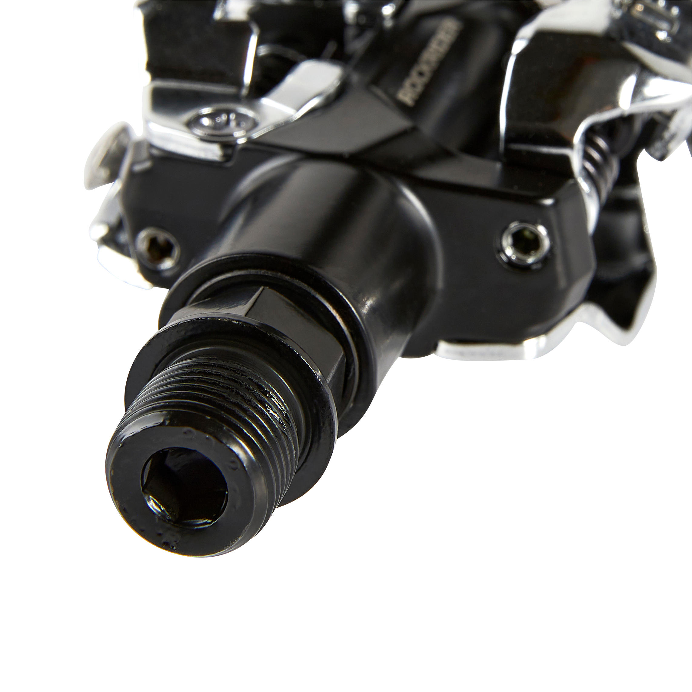 Clipless Mountain Bike Pedals SPD 520 Black black Rockrider