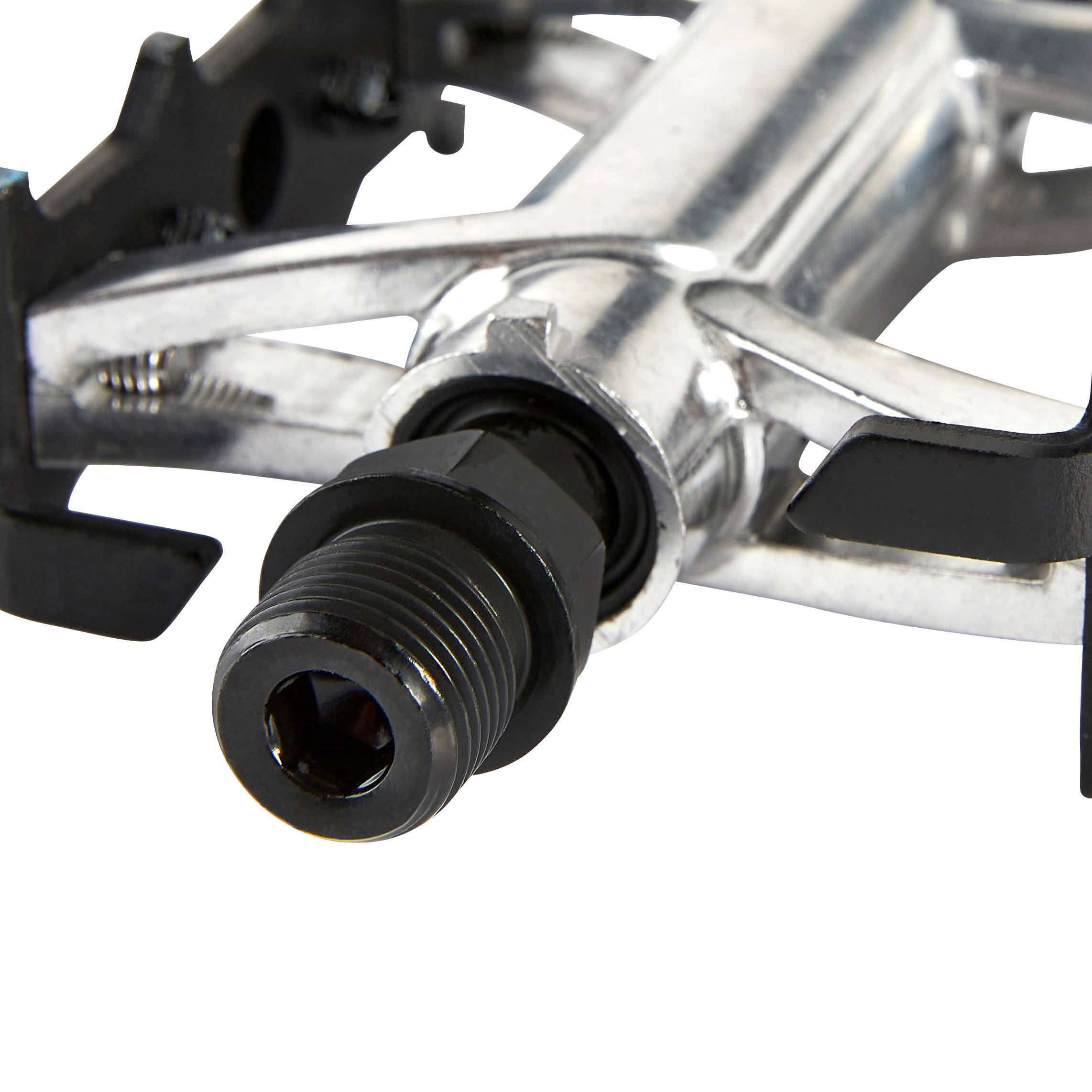 Mountain Bike Flat Pedals Aluminium 500 -  2