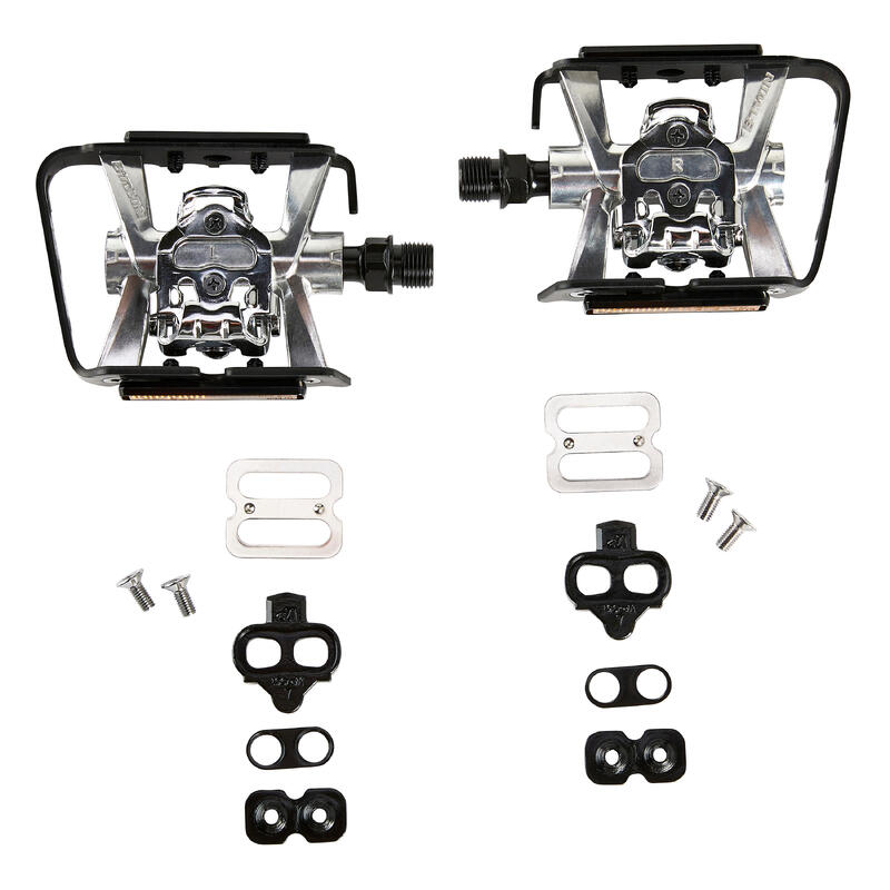 MTB-pedalen voor dubbel gebruik SPD-compatibel