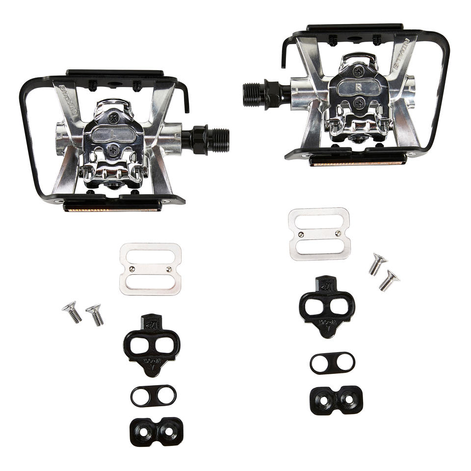 Oferta - Pedales Mixtos MTB Rockrider Dual Function compatibles con Shimano  SPD