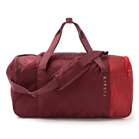 55L Sports Bag Essential - Burgundy