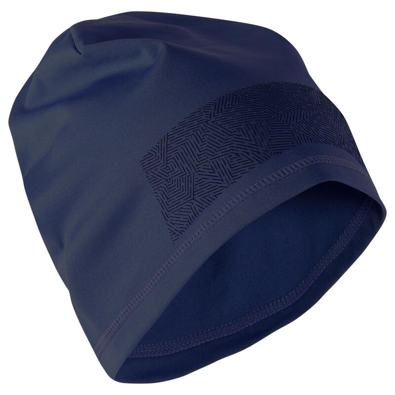 Bonnet Keepdry 500 adulte football bleu foncé