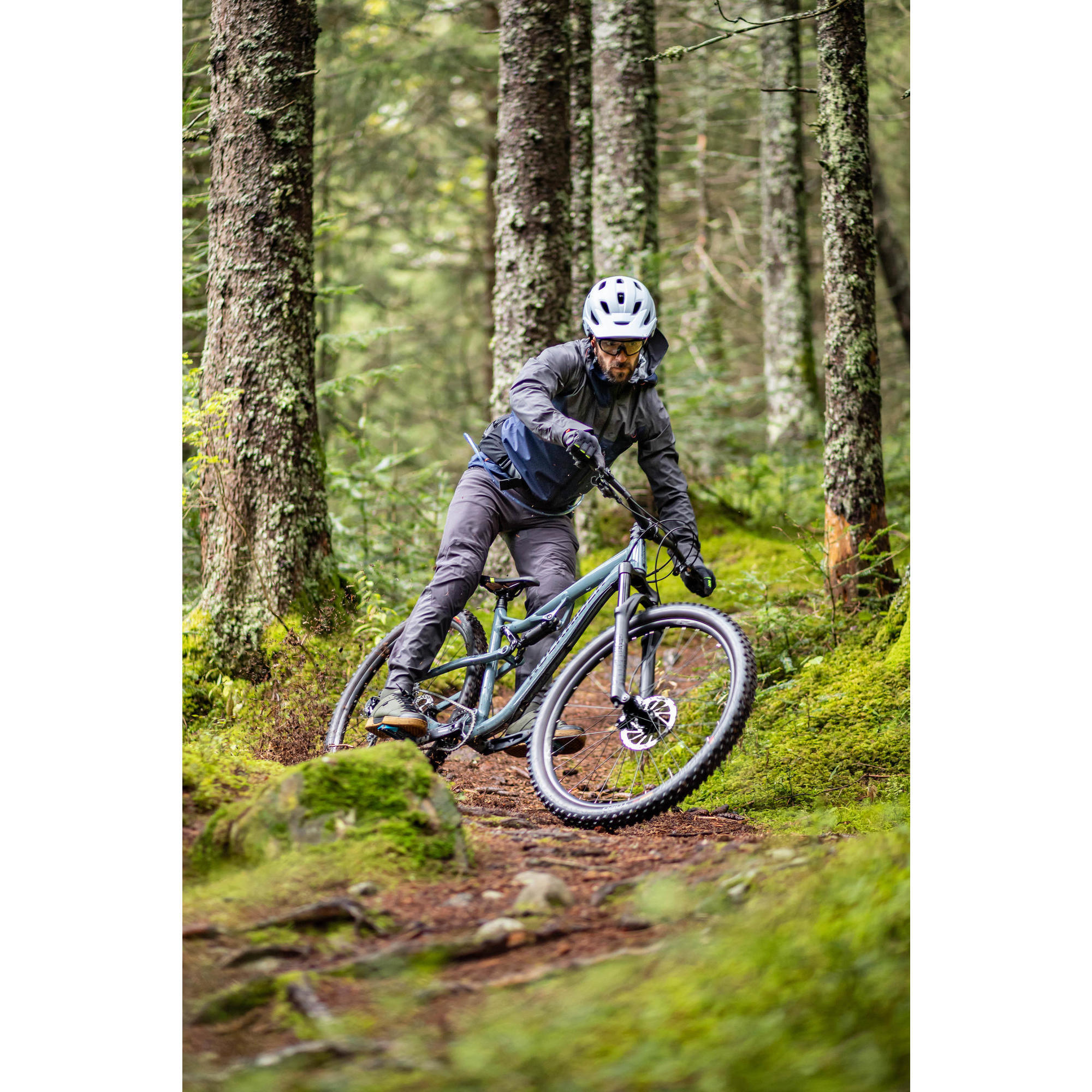 Giacca impermeabile per bici da montagna