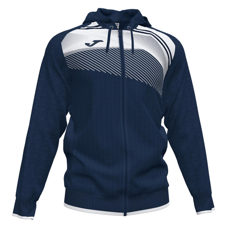 CHAQUETA CAPUCHA JOMA SUPERNOVA II ADULTO MARINO Y BLANCO