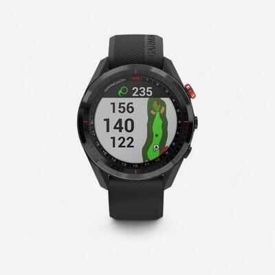 Golf GPS-Golfuhr Garmin Approach S62 schwarz