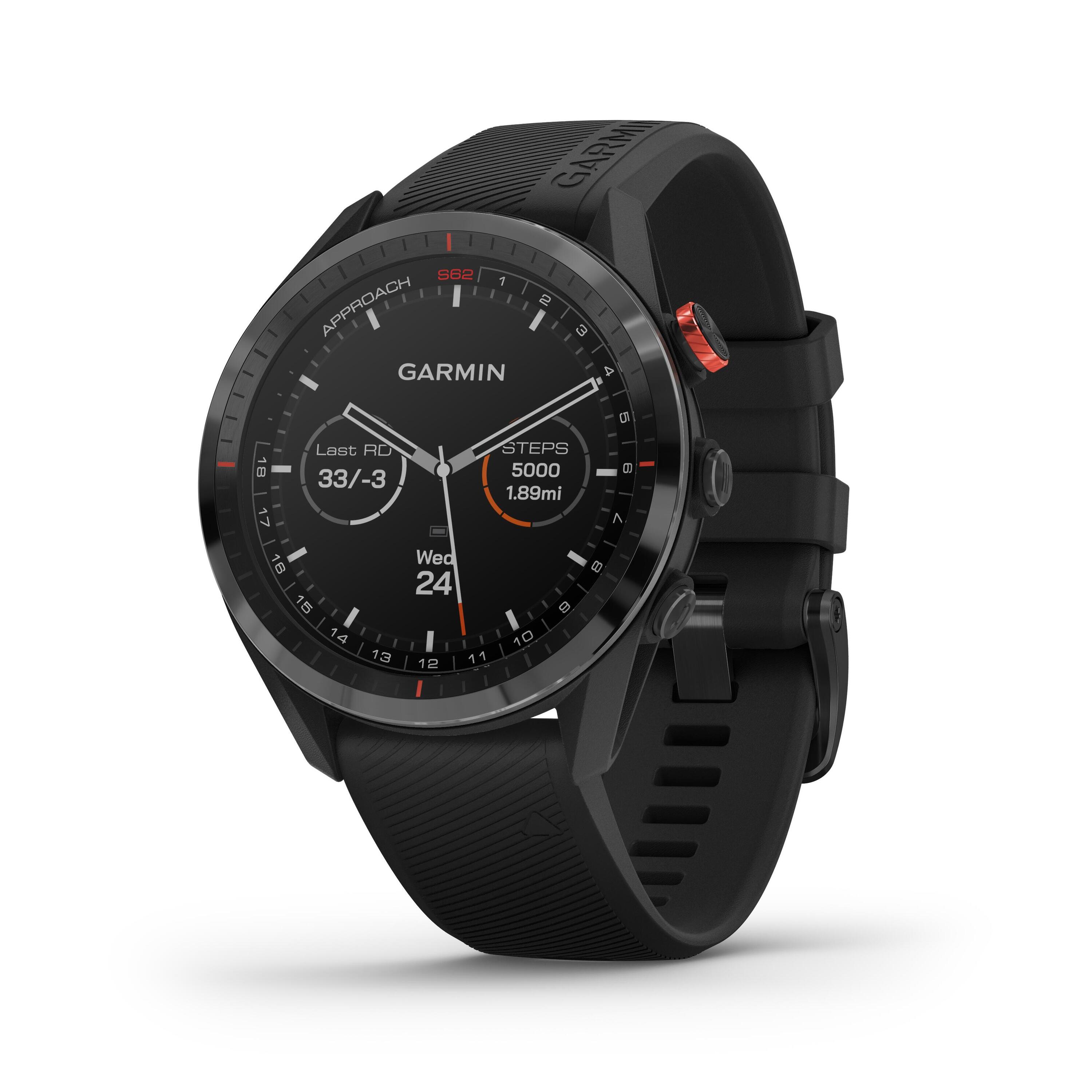 GPS GOLF WATCH - GARMIN APPROACH S62 BLACK 6/8