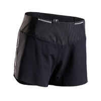 Short pantalón corto running Mujer Kiprun light negro