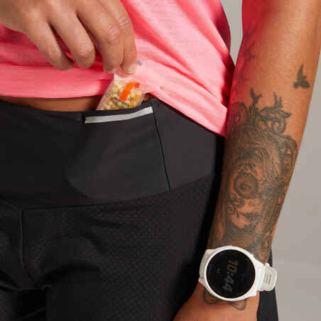 Short pantalón corto running Mujer Kiprun light negro