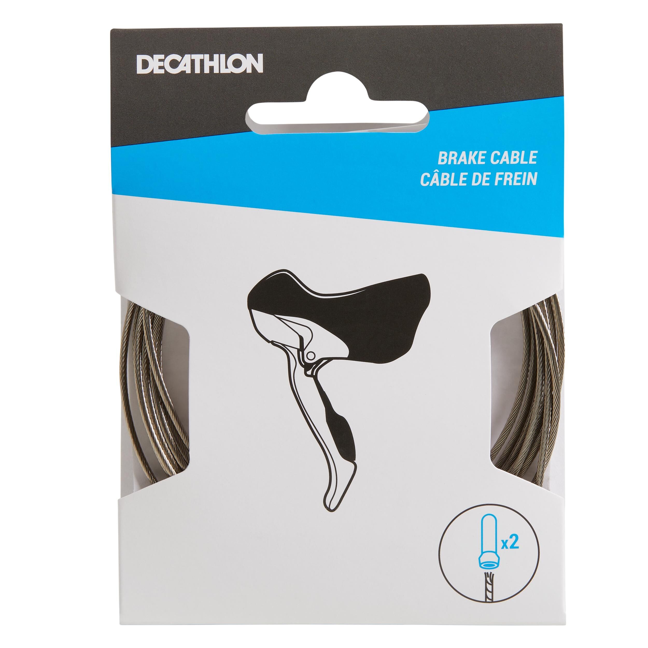 DECATHLON Universal Road Brake Cable - Stainless Steel