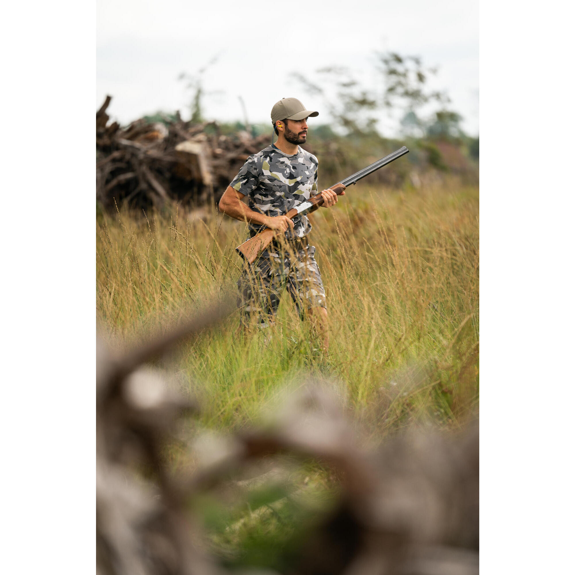 Camiseta camuflaje online hombre decathlon