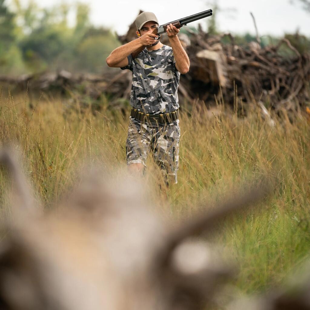 КЪСИ ПАНТАЛОНИ ЗА ЛОВ 500, ЗЕЛЕН КАМУФЛАЖ WOODLAND