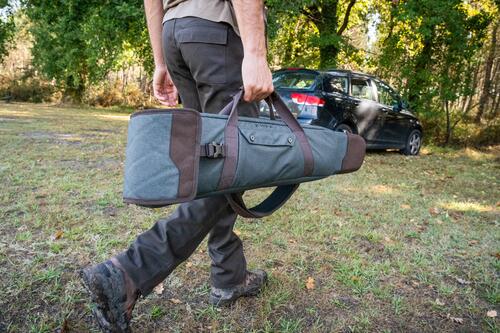 Maine Guide Waxed-Canvas Four-Piece Rod Case