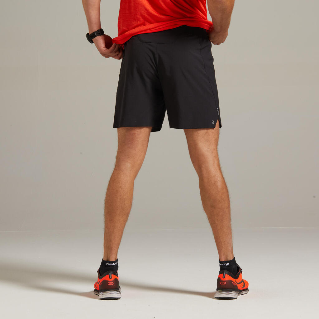 Laufshorts Kiprun Light leicht Herren gelb limitierte Auflage