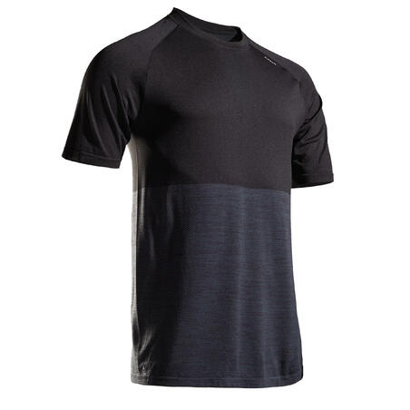 Kiprun Care Men's Running Breathable T-Shirt - black
