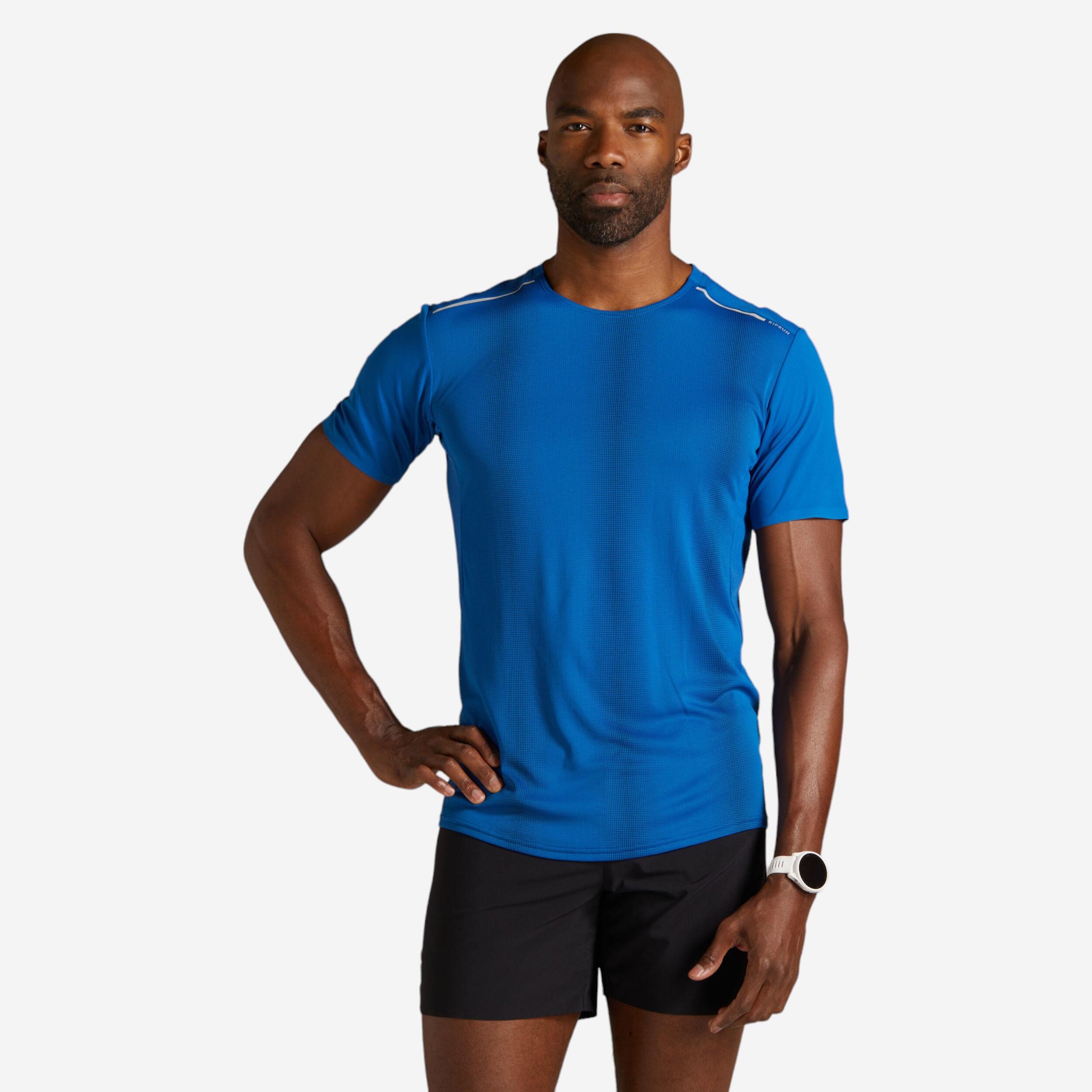 T-shirt running uomo KIPRUN LIGHT nera KIPRUN | DECATHLON