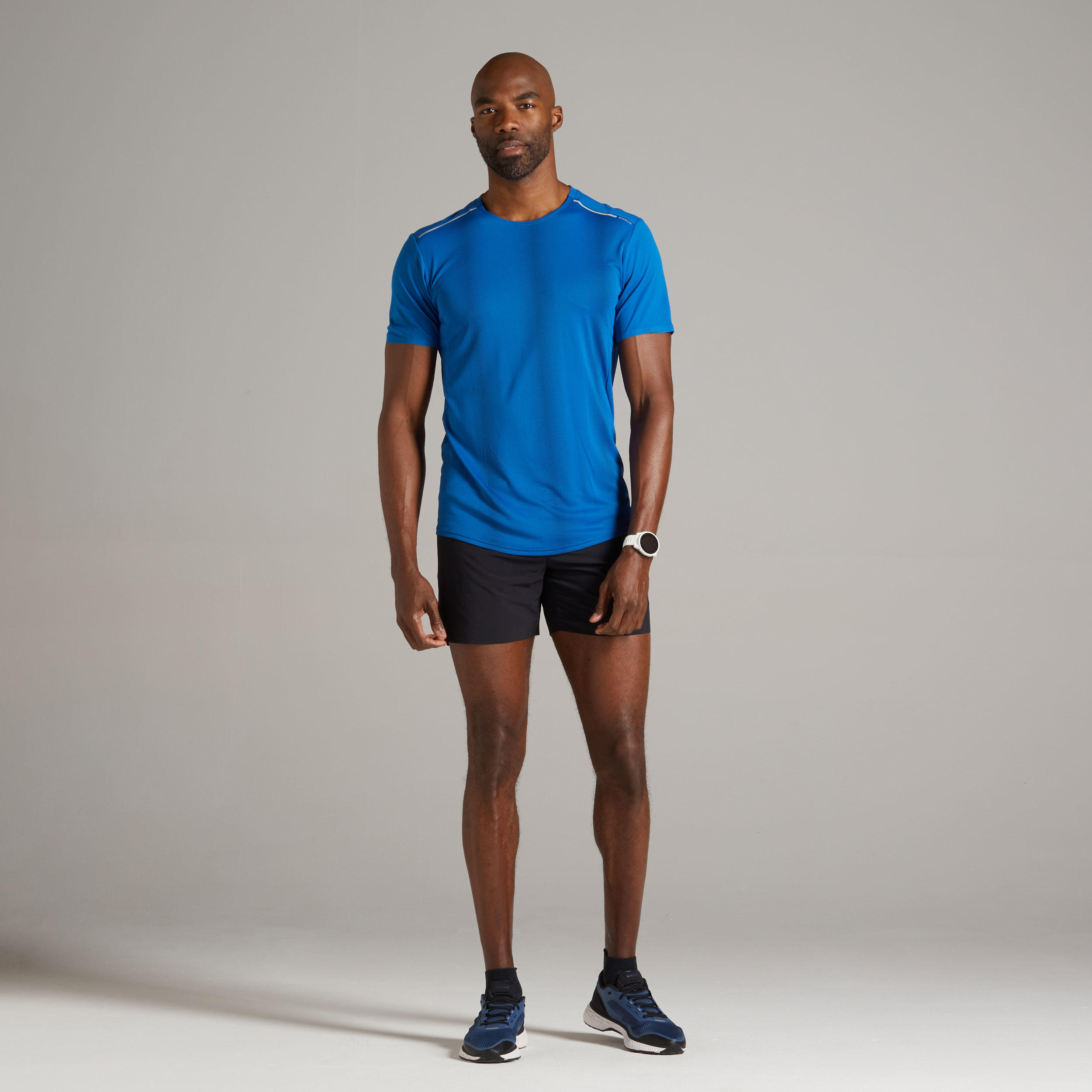 Kiprun Light Men's Running Breathable T-Shirt - blue 2/8