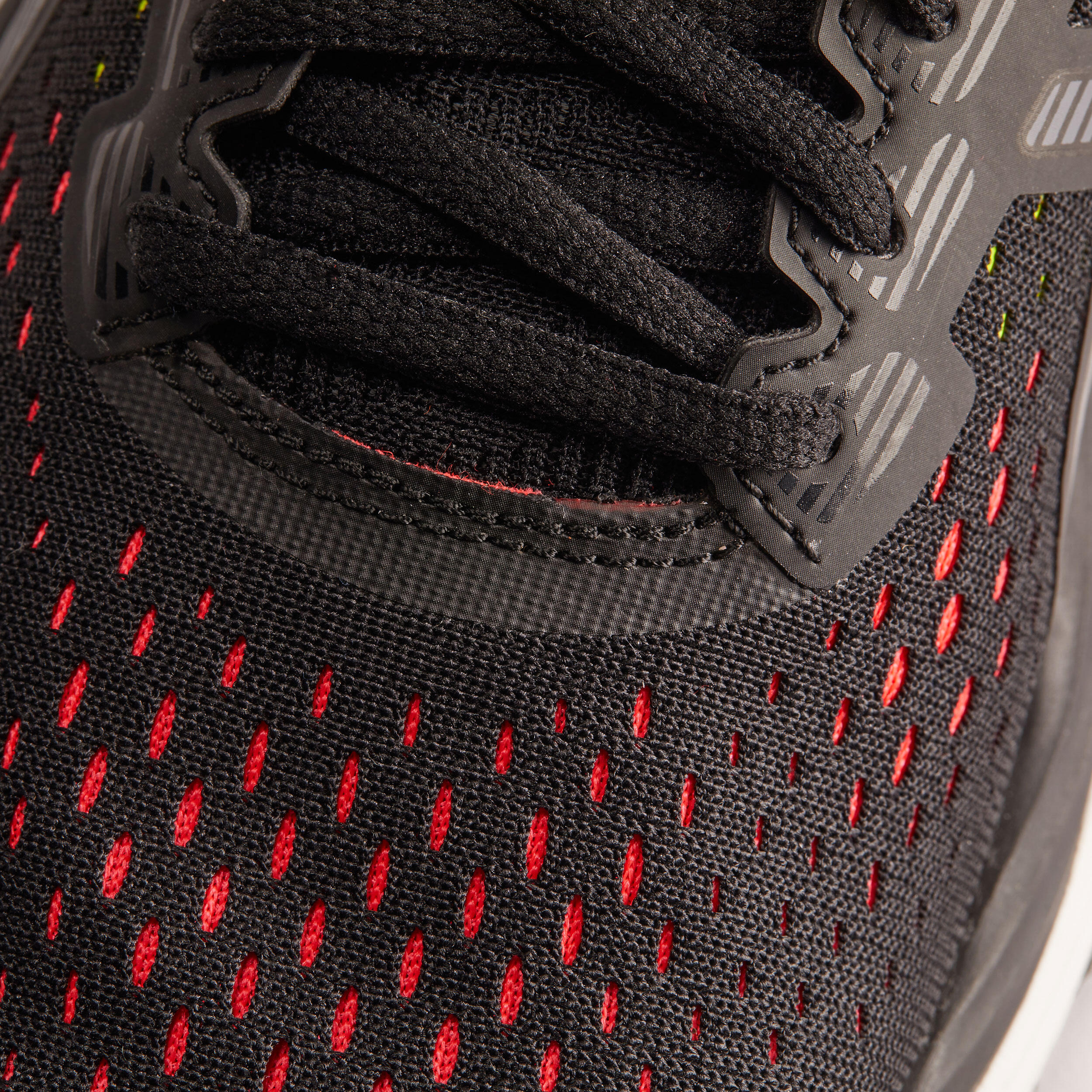 black pink running shoes