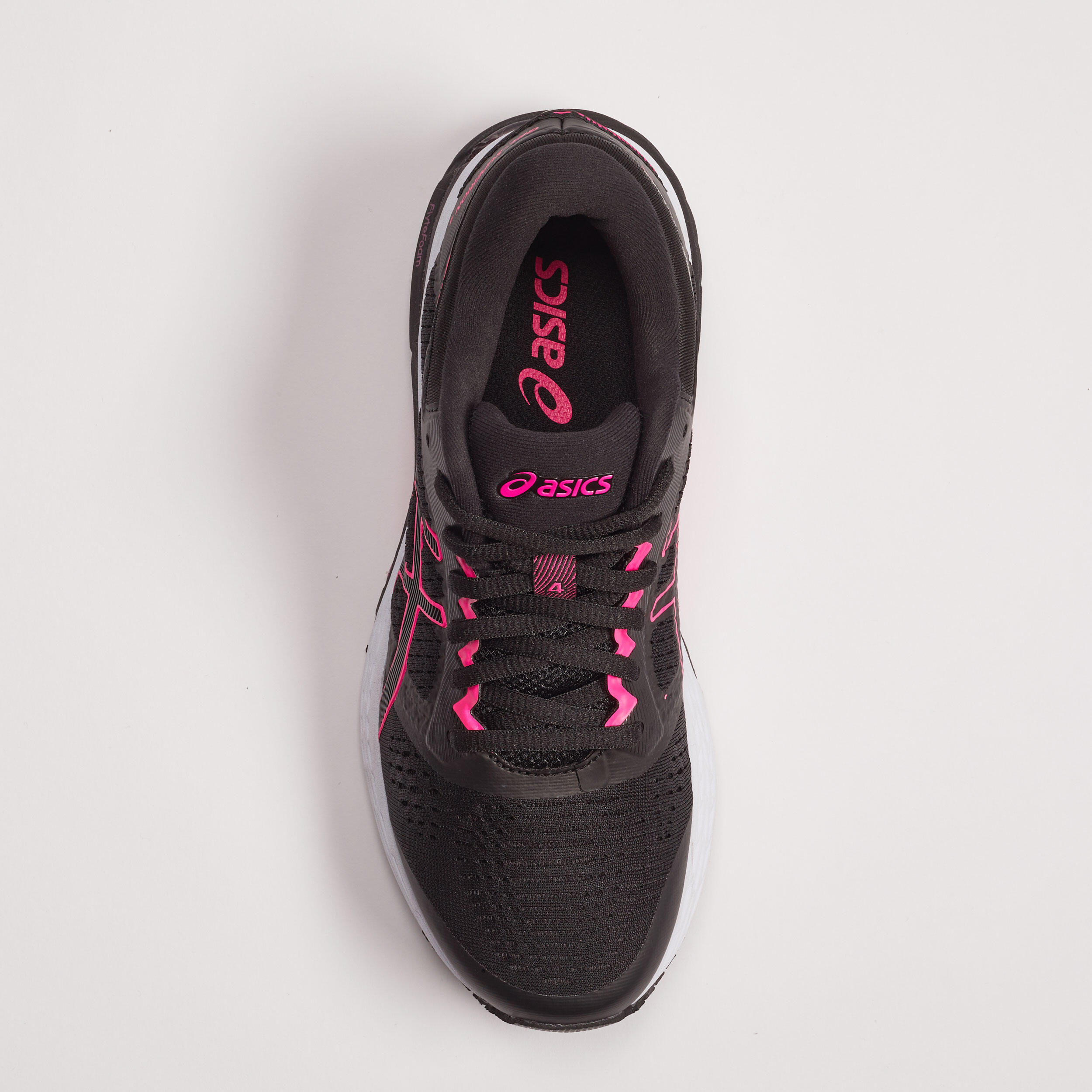 ASICS GEL SUPERION WOMEN'S RUNNING SHOES - BLACK/PINK 3/9