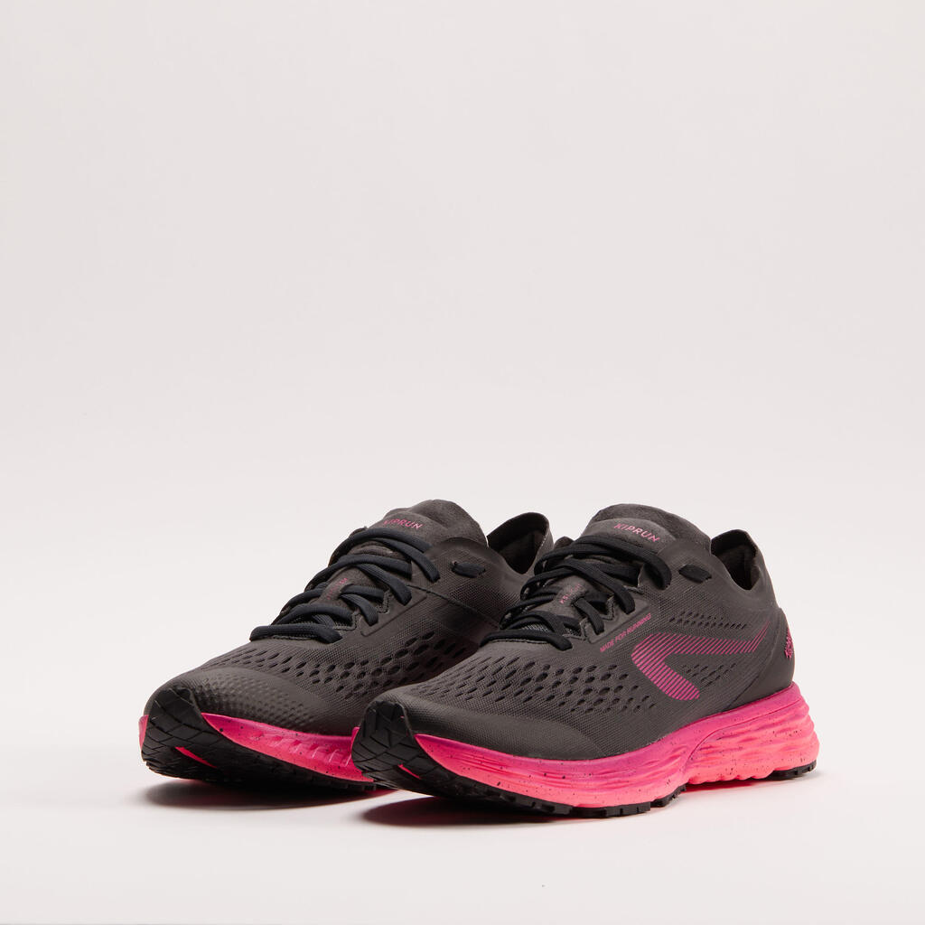 Women's Running Shoe Kiprun KS Light - black pink