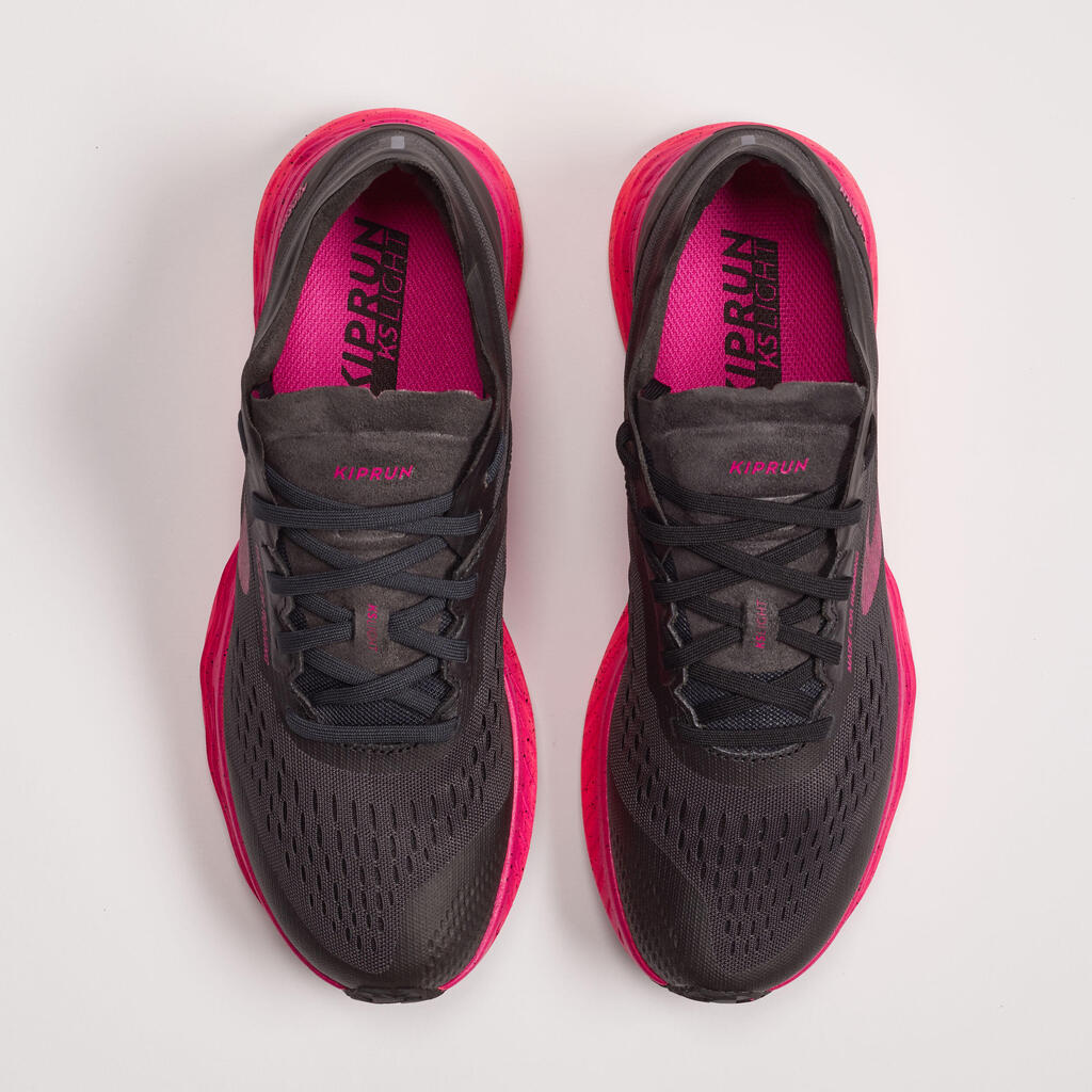 Women's Running Shoe Kiprun KS Light - black pink