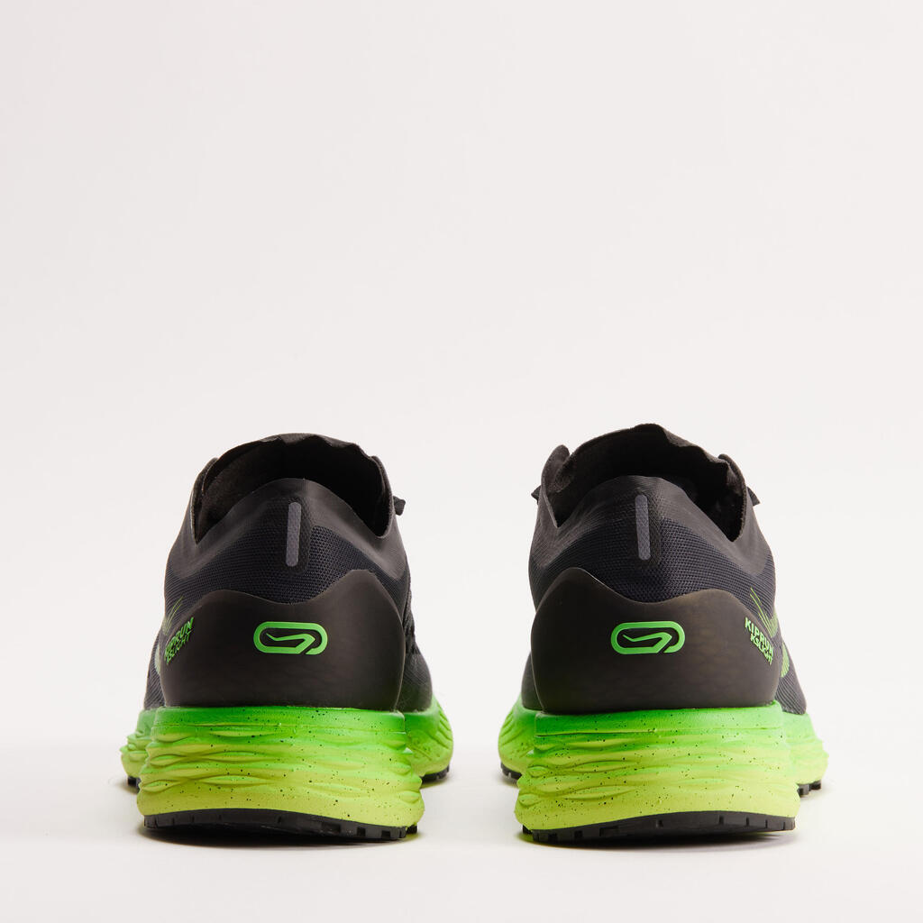 Kiprun KSLight Men's Running Shoes - Black/Green Limited Edition