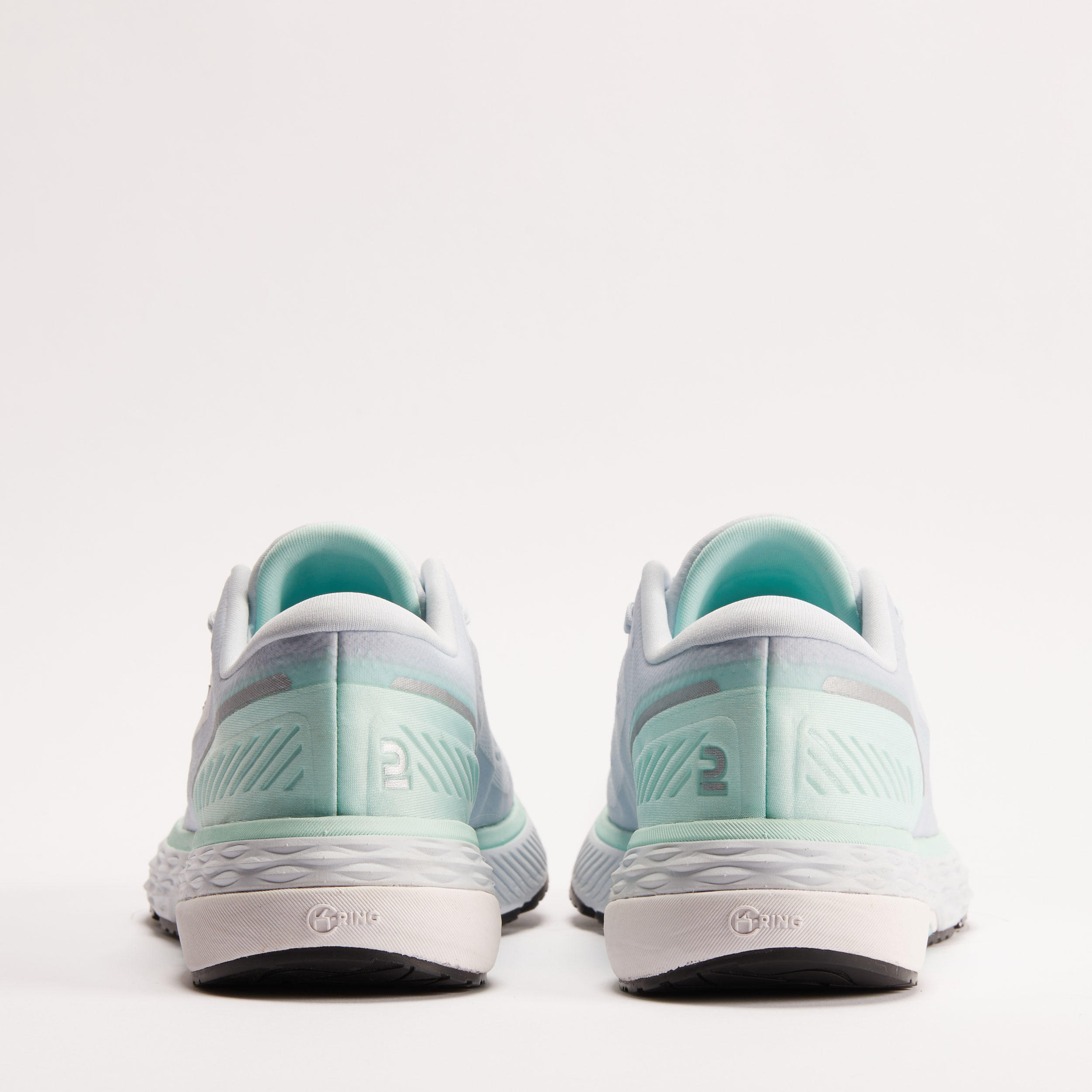 Kiprun KS 500 Women's Running Shoes - grey green 7/8