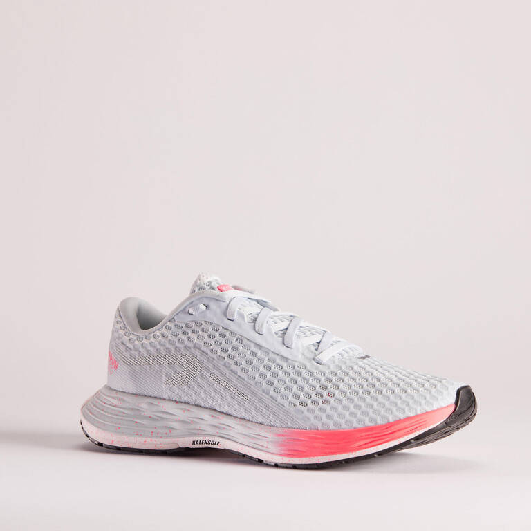 Women's Running Shoes Kiprun KD 500 - grey pink