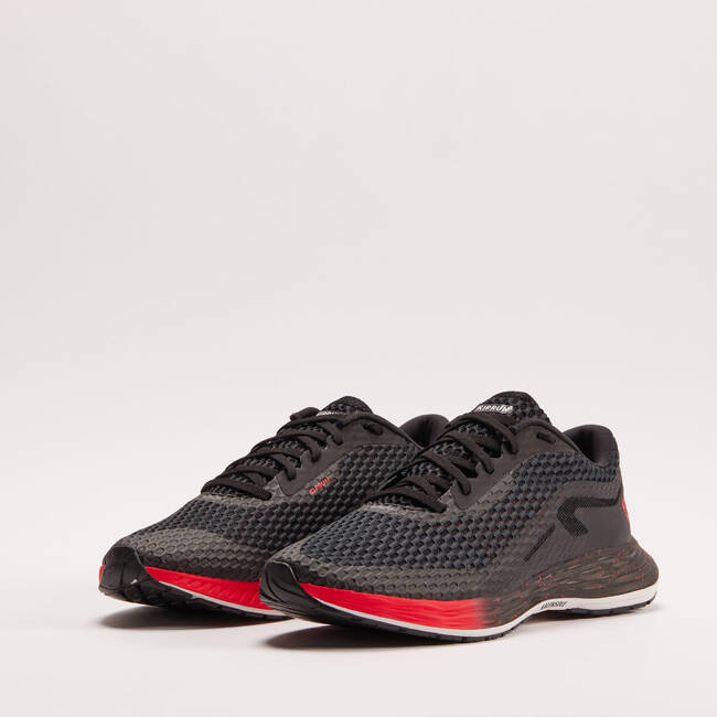 Buy Men's Marathon Running Shoes KD500 - Black/Pink Online
