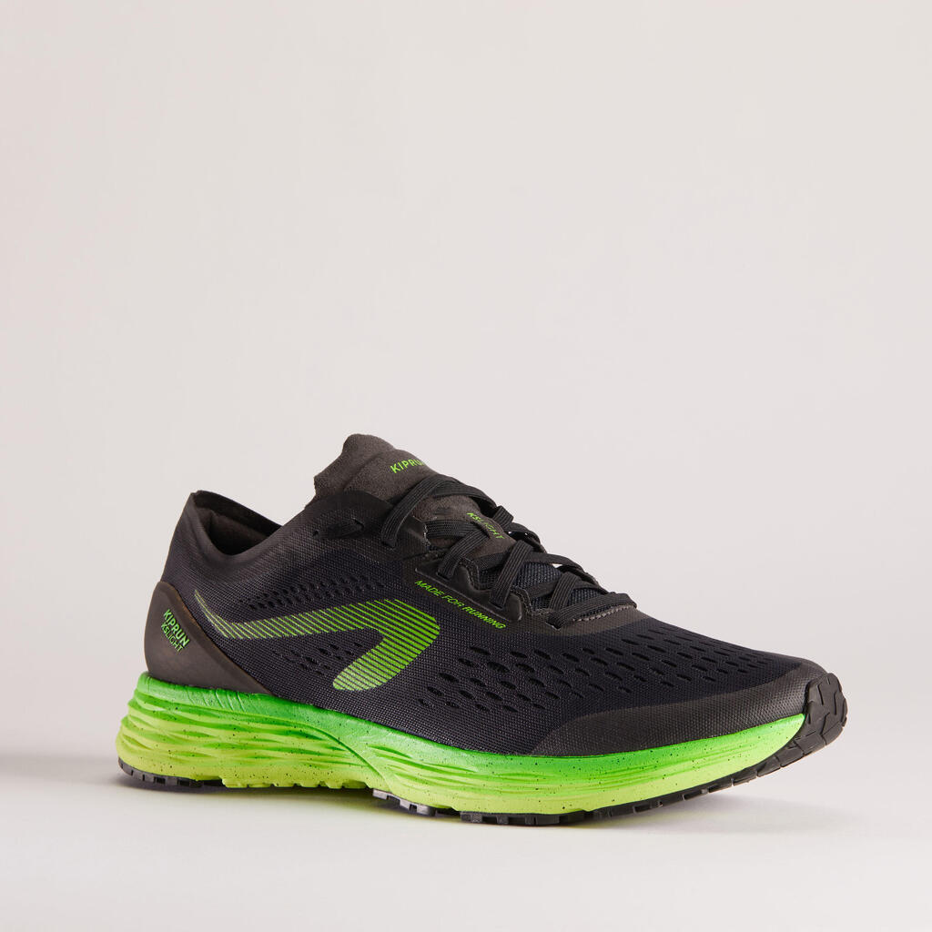 Kiprun KSLight Men's Running Shoes - Black/Green Limited Edition