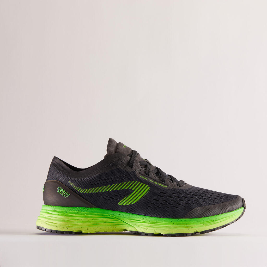 Kiprun KSLight Men's Running Shoes - Black/Green Limited Edition