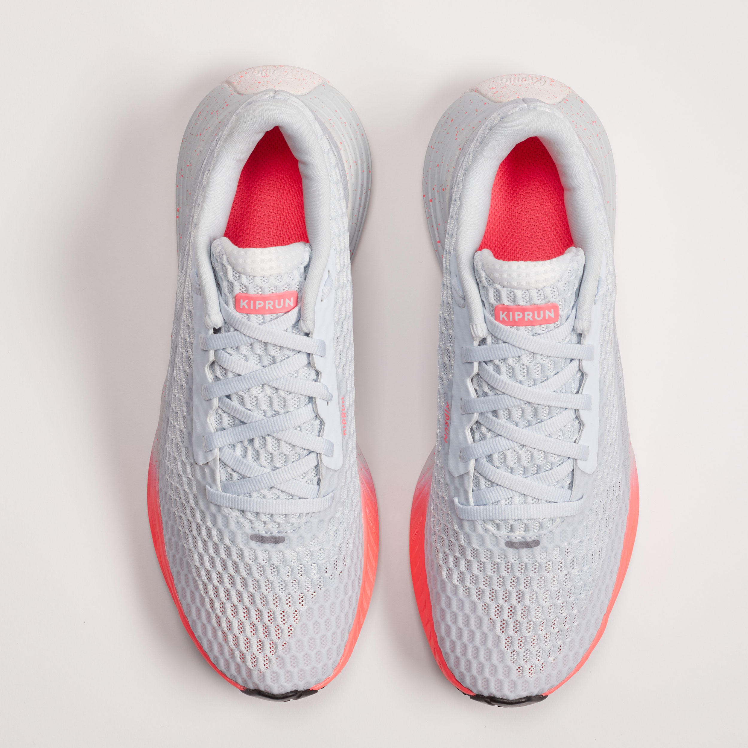 Women's Running Shoes Kiprun KD 500 - grey pink 4/8
