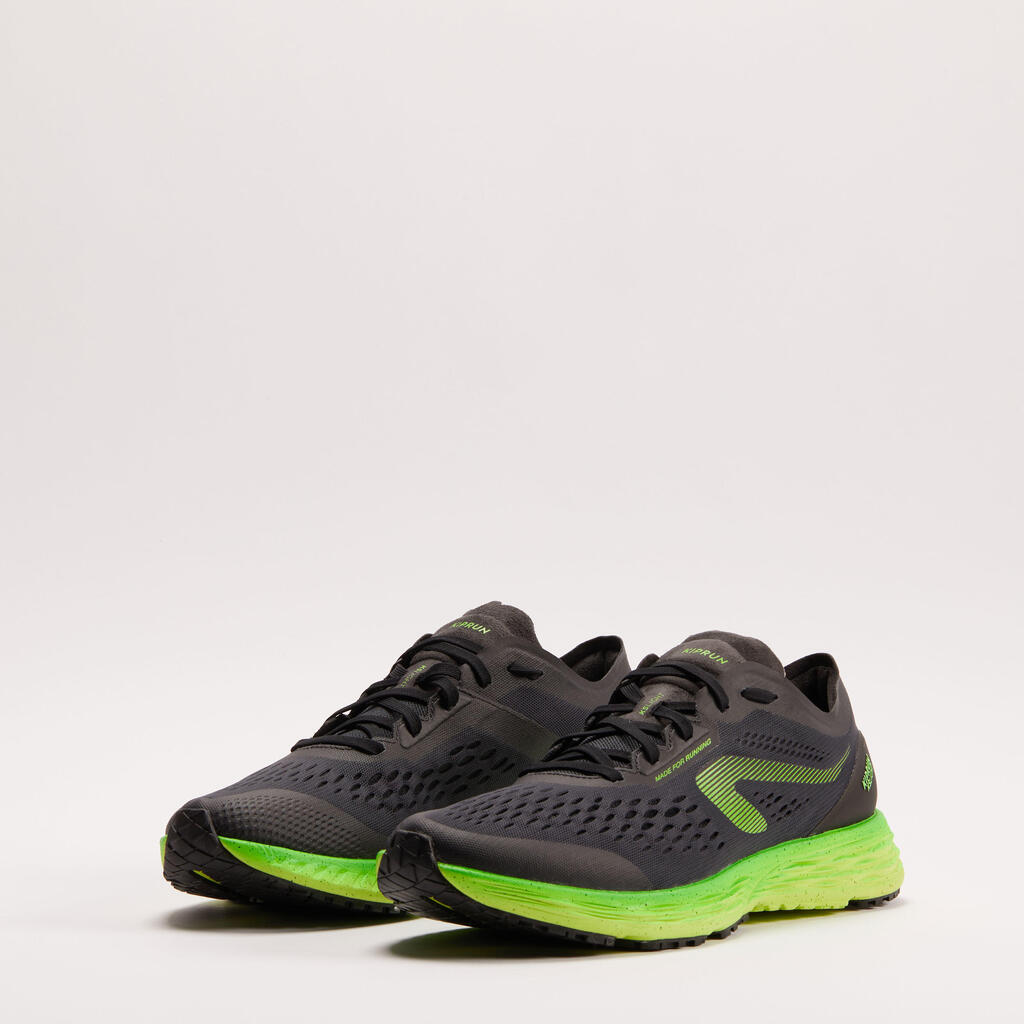 Kiprun KSLight Men's Running Shoes - Black/Green Limited Edition