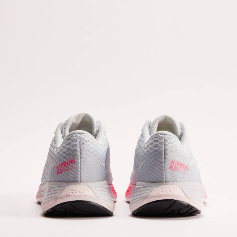 Sepatu Lari Kiprun KD Plus - Coral/Hijau