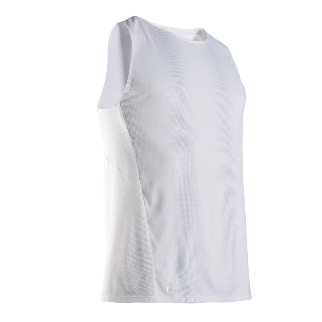 Lauf-Tanktop Herren atmungsaktiv - gelb