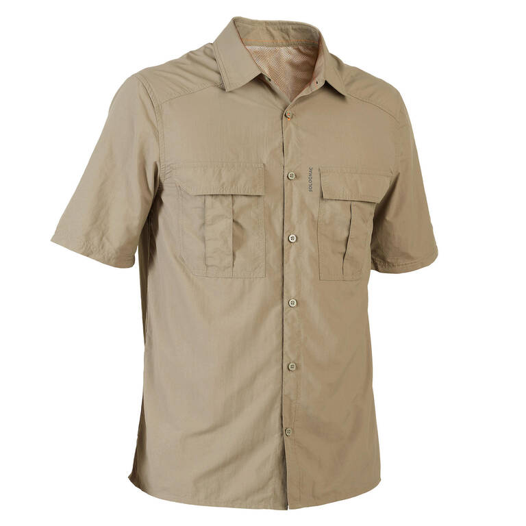 LIGHTWEIGHT SHORT-SLEEVED SHIRT 100 GREEN