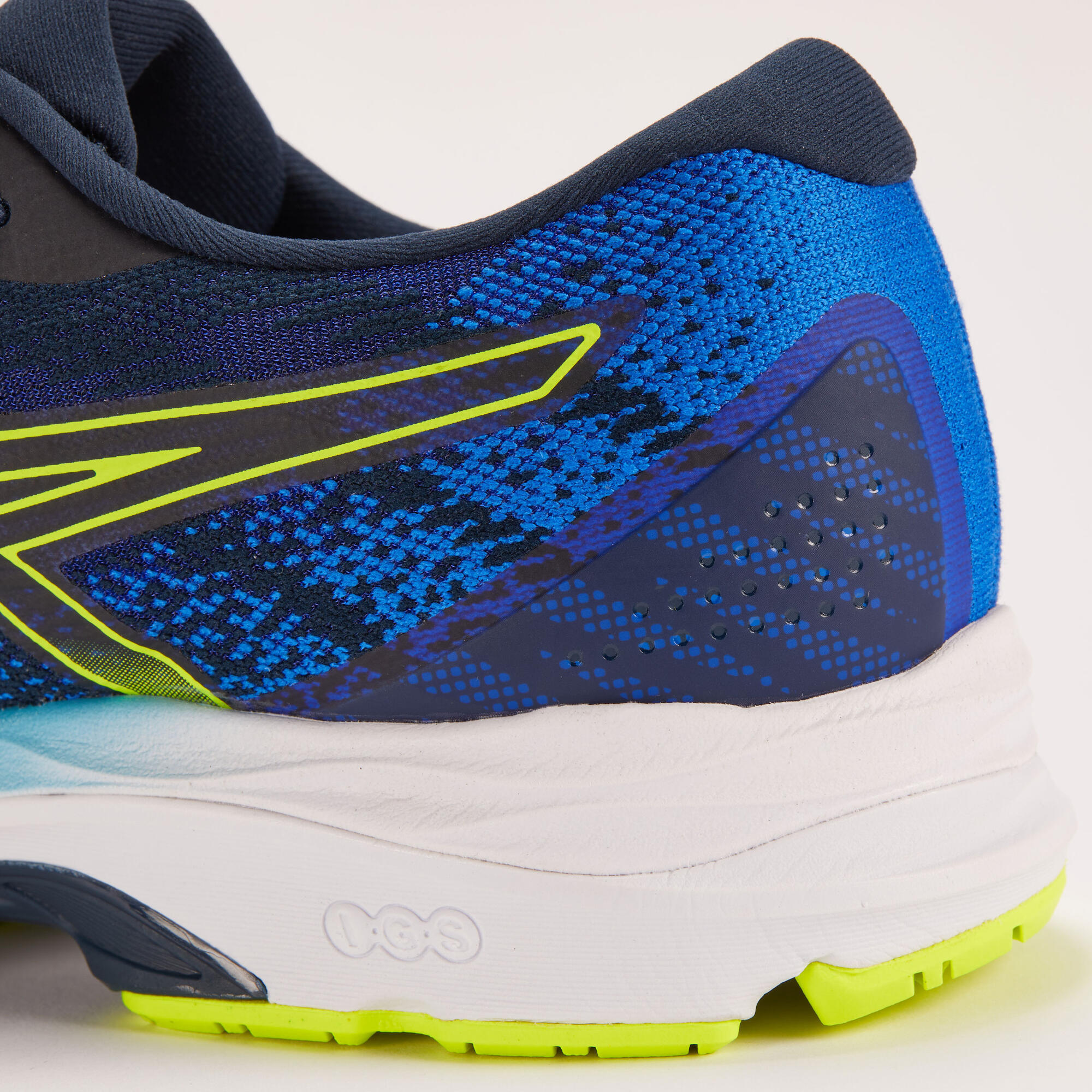 Asics Gel Ziruss 4 Hombre Azul Amarillo Zapatillas Running Decathlon