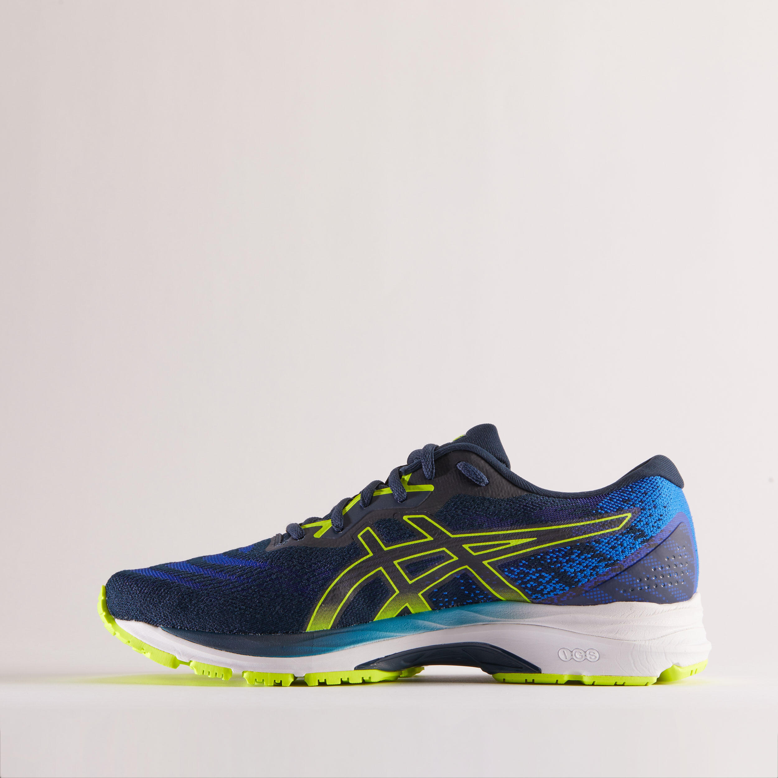 Кроссовки для бега мужские сине-желтые GEL-ZIRUSS 4 Asics — купить в  интернет-магазине decathlon.ru