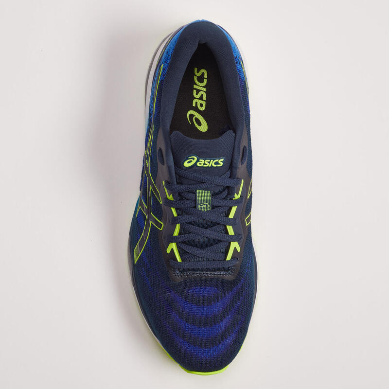 Scarpe running uomo GEL ZIRUSS 4 azzurro-giallo