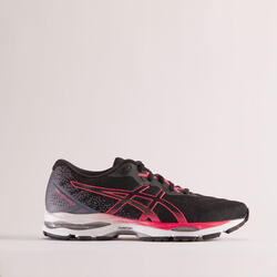 Hardloopschoenen voor dames Gel Ziruss 4 zwart/roze