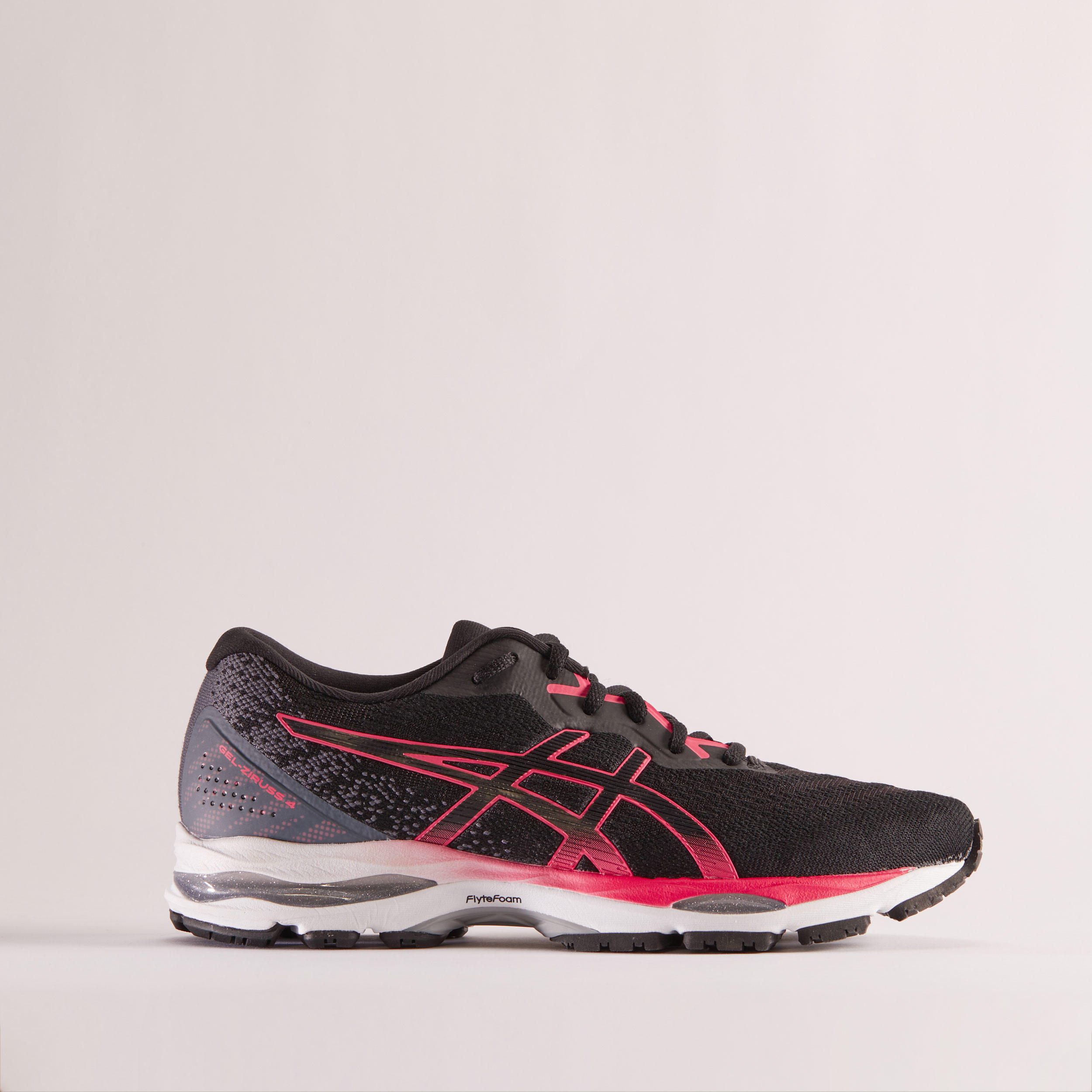 ASICS SCARPE DA CORSA DONNA GEL ZIRUSS 4 NERO ROSA