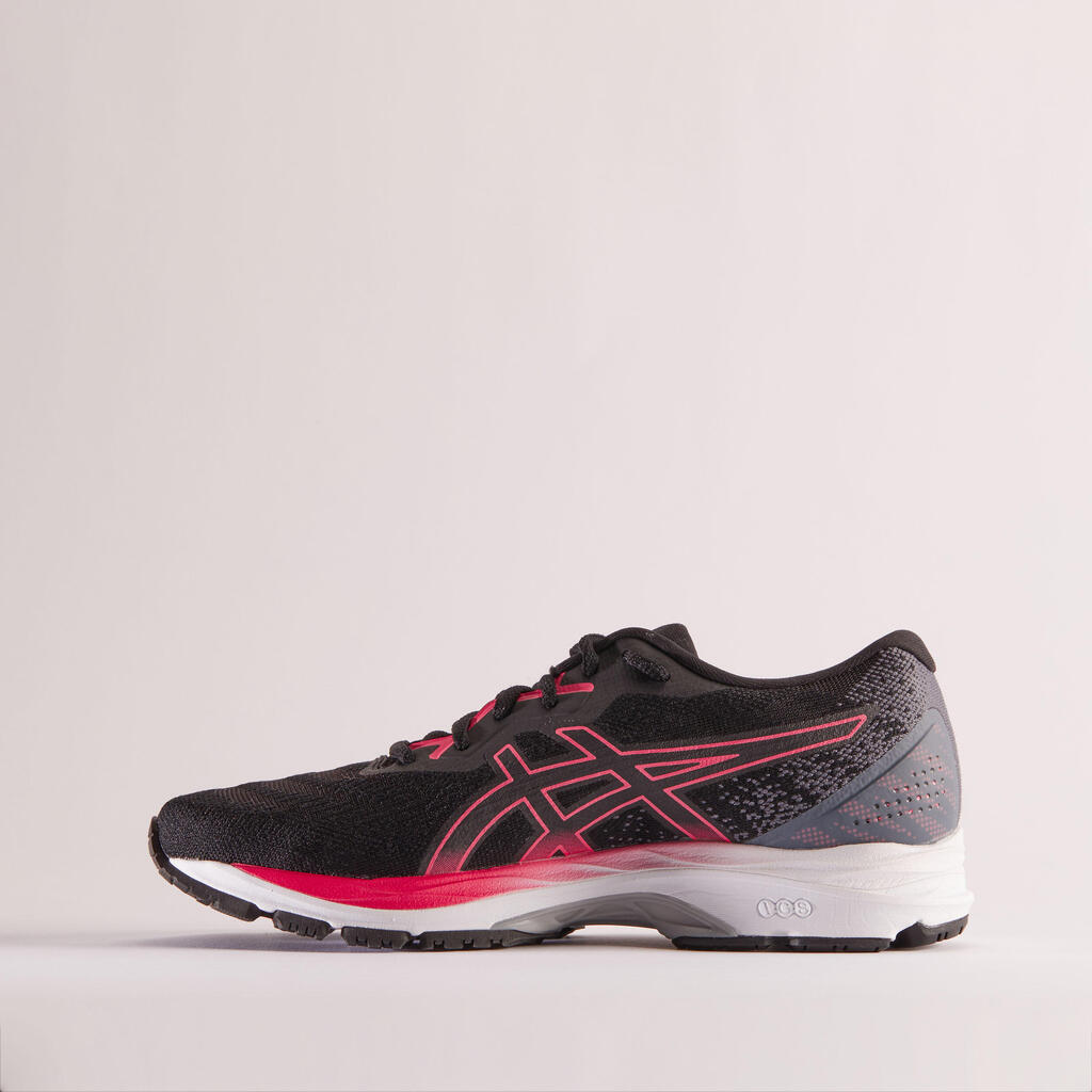 ASICS GEL ZIRUSS 4 WOMEN'S RUNNING SHOES - BLACK PINK