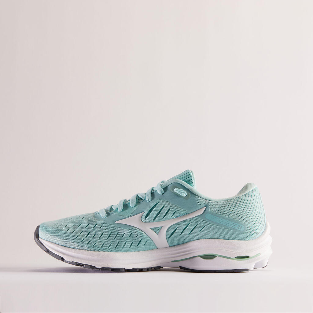 WAVE RIDER 24  WOMEN'S RUNNING SHOES - GREEN