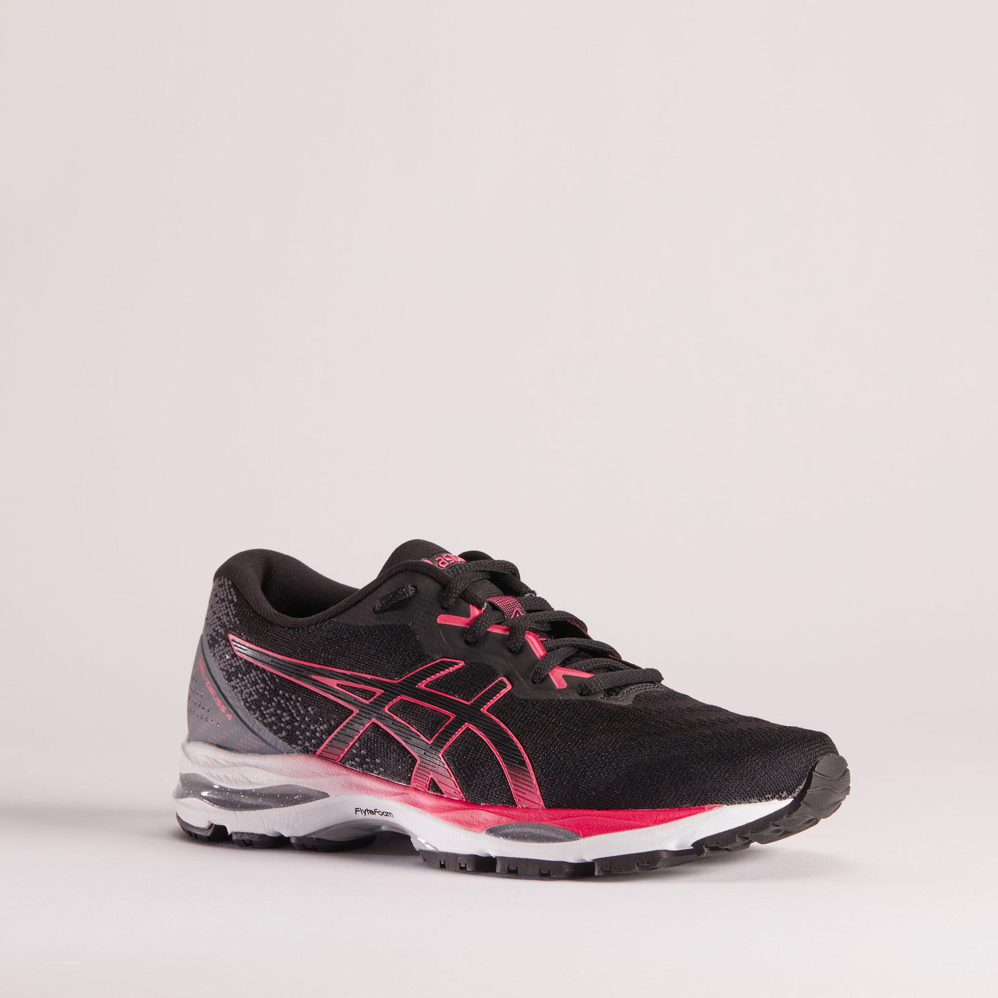 ASICS SCARPE DA CORSA DONNA GEL ZIRUSS 4 NERO ROSA