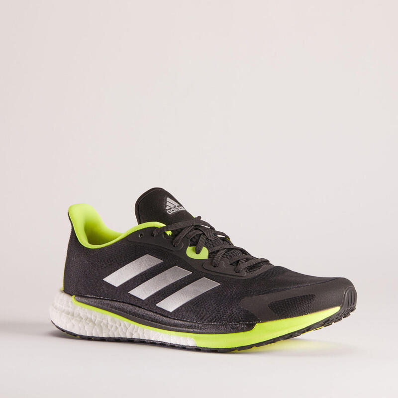 Adidas Supernova Unite Hombre Zapatillas Running Negro/Amarillo