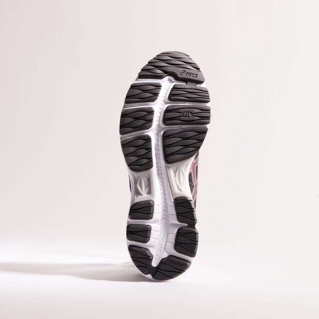 Dámska bežecká obuv Gel Ziruss 4 čierno-ružová