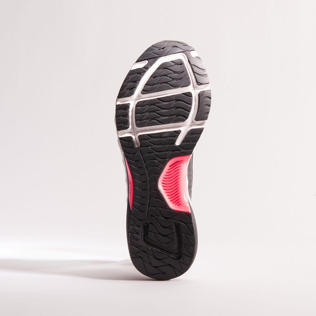 Sieviešu skriešanas apavi “Kiprun KS 500”, melni/rozā
