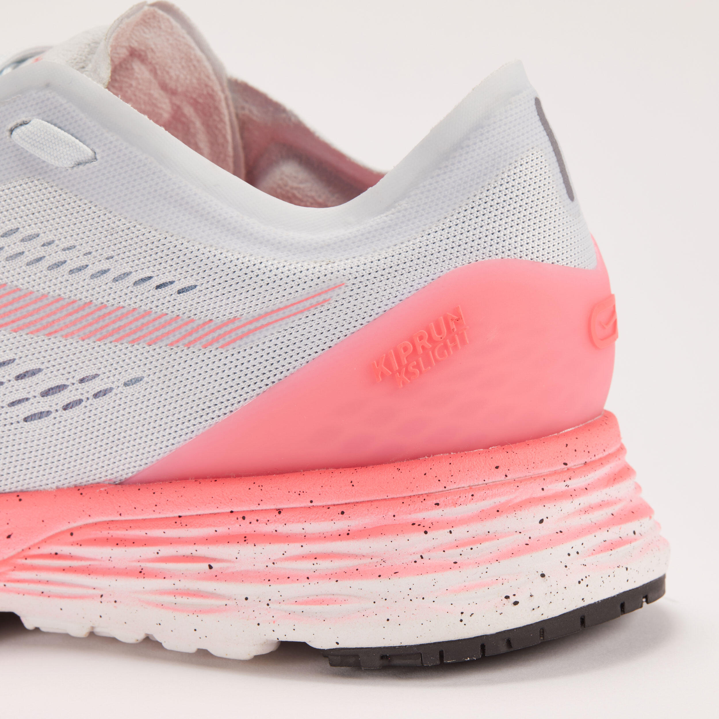 CHAUSSURE DE RUNNING FEMME KIPRUN KS LIGHT GRIS CLAIR ROSE Decathlon