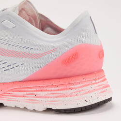 CHAUSSURE DE RUNNING FEMME KIPRUN KS LIGHT GRIS CLAIR ROSE