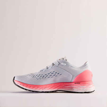 Women's Running Shoe Kiprun KS Light - grey light pink