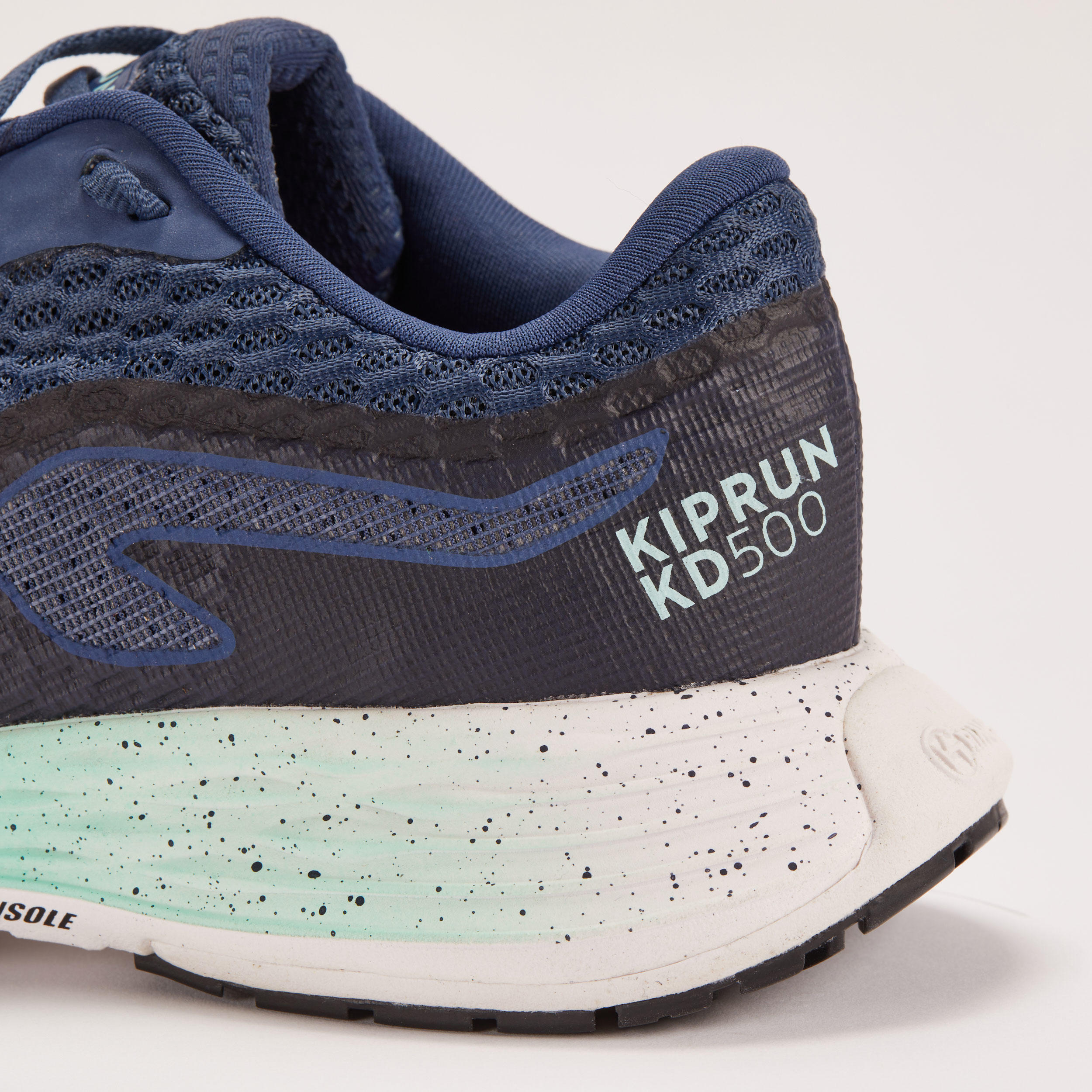 CHAUSSURES DE RUNNING FEMME KIPRUN KD500 BLEU VERT - Decathlon